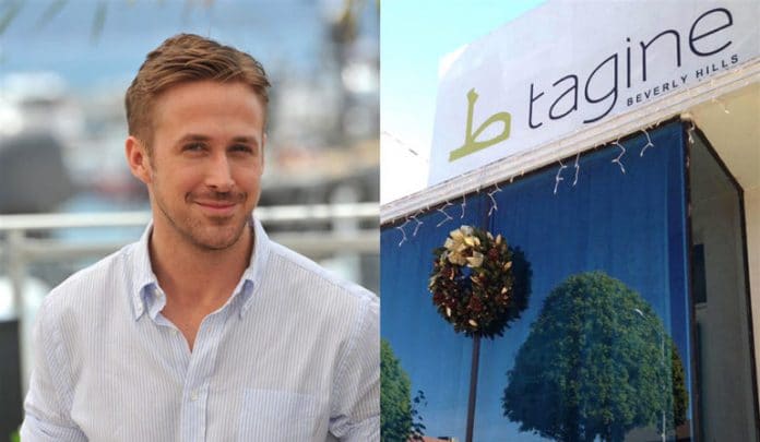 Ryan Gosling est son restaurant Tagine