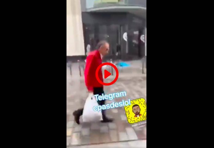 « Fils de ****, petit c** » un homme insulte Eric Zemmour dans la rue et lui crache dessus - VIDEO