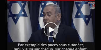 Netanyahou annonce vouloir implanter des puces aux enfants