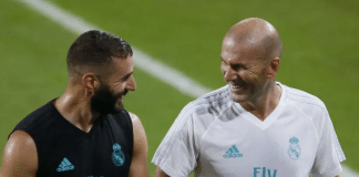 Zinédine Zidane rend hommage à Karim Benzema lors d'une interview