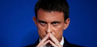 Manuel Valls proclame son total soutien à Israël avec une photo de Gaza bombardée