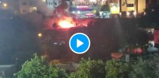 Les colons Israéliens caillassent les Palestiniens et allument  des incendies à Sheikh Jarrah - VIDEO