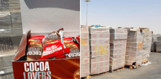 Israël saisit 23 tonnes de chocolat prétextant qu’il est destiné à financer le Hamas