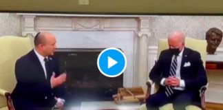 Joe Biden s’endort littéralement pendant son entretien avec le Premier ministre israélien -  VIDEO (1)