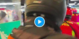 Paris la police mobile tabasse une femme sans passeport vaccinal dans le métro - VIDEO (1)