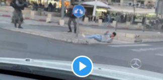 Jérusalem un Palestinien tué à but portant par l’armée israélienne - VIDEO