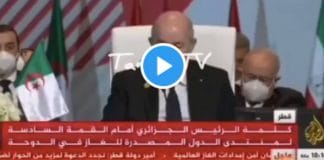 Algérie Les ronflements d’un ministre pendant le discours de Tebboune perturbe l’auditoire - VIDEO