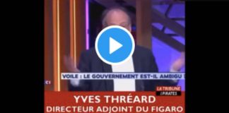 Yves Thréard « Je déteste la religion musulmane » - VIDEO