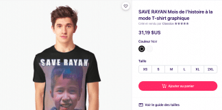 « Rayan Stay Strong » Des marques utilisent le drame de Rayan pour vendre des T-shirt à son effigie