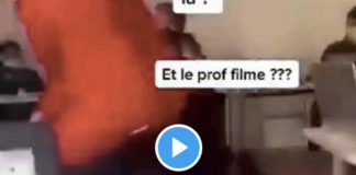 Un professeur hilare filme ses élèves qui imitent la prière musulmane en plein cours VIDEO