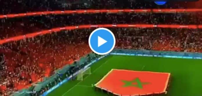 Coupe du Monde les supporteurs marocains scandent en coeur la Chahada devant Emmanuel Macron - VIDEO