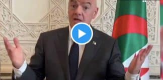 Gianni Infantino « 1.2.3 Viva l’Algérie ! » - VIDEO