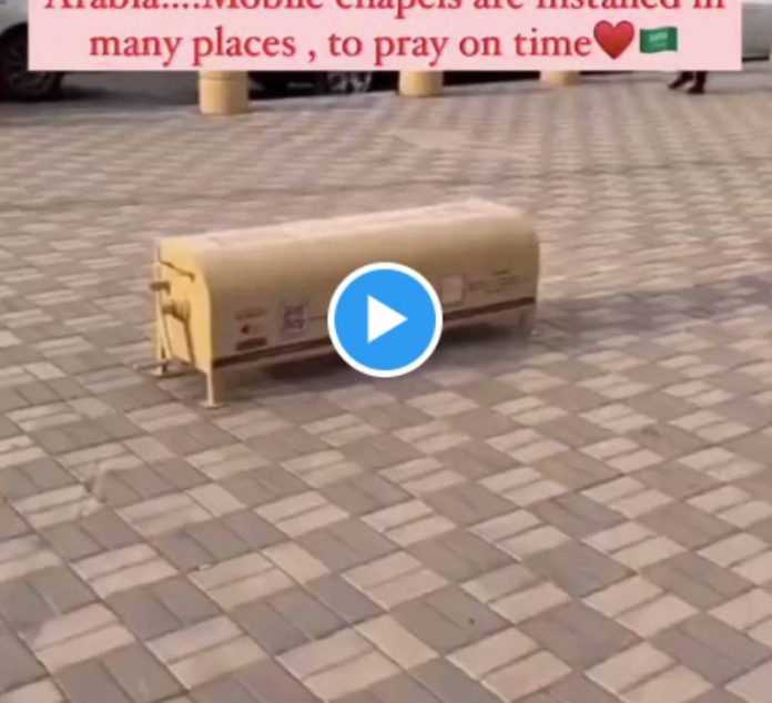 L’Arabie saoudite installe des tapis de prière mobiles dans les rues - VIDEO